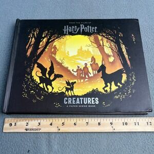 Harry Potter Creatures A Paper Scene Book Insight Editions Laser Cut Art 2018